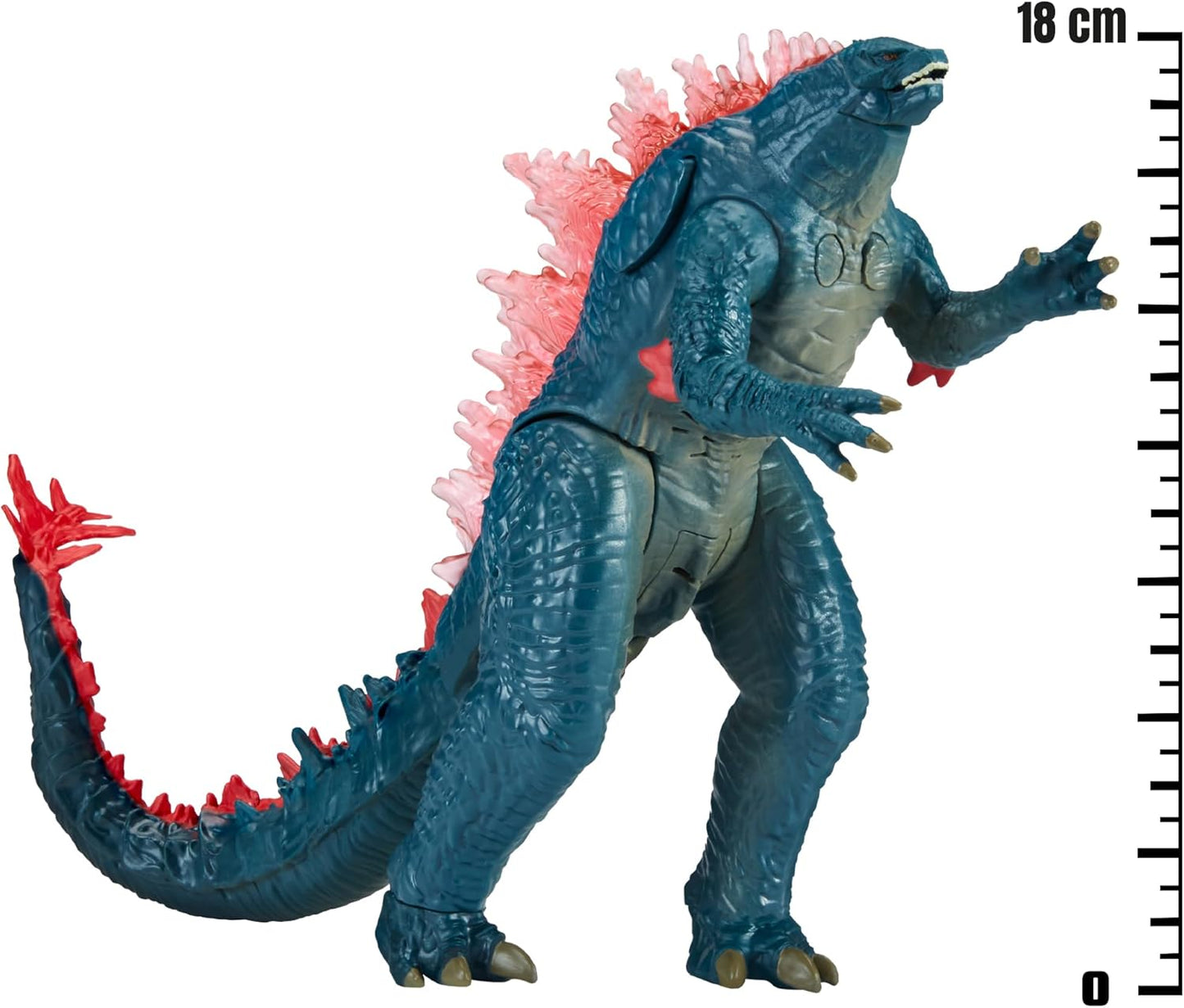 Godzilla x Kong: The New Empire, brinquedo de boneco de ação Battle Roar Godzilla autêntico de 7 polegadas, personagem icônico do filme colecionável em embalagem exclusiva de edição limitada, brinquedo adequado para maiores de 4 anos