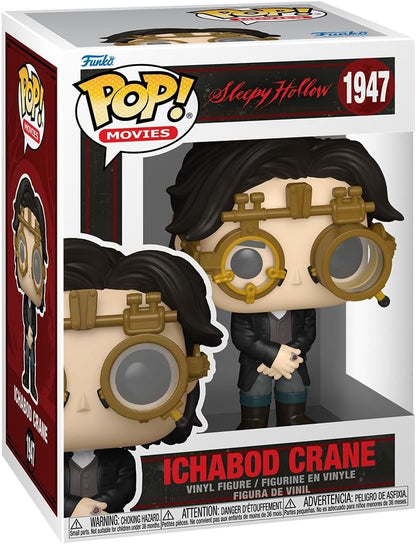 Funko Pop! Filmes: Sleepy Hollow – Ichabod Crane - Sleepy Hollow (1999) - Figura de vinil colecionável - Ideia para presente - Produtos oficiais - Brinquedos para crianças e adultos - Fãs de terror