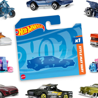 Hot Wheels Carro básico, carro Hot Wheels em escala 1:64 para crianças e colecionadores, veículos modernos e clássicos para brincar ou exibir, carros de brinquedo de plástico e fundidos - 05785