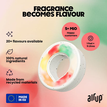 air up® 3 Cápsulas de Sabor Ursinho de Goma | Conjunto Degustação de Cápsulas de Sabor para 15 litros de Água sem Açúcar Sabor: Ursinho de Goma | Para garrafa air up® original