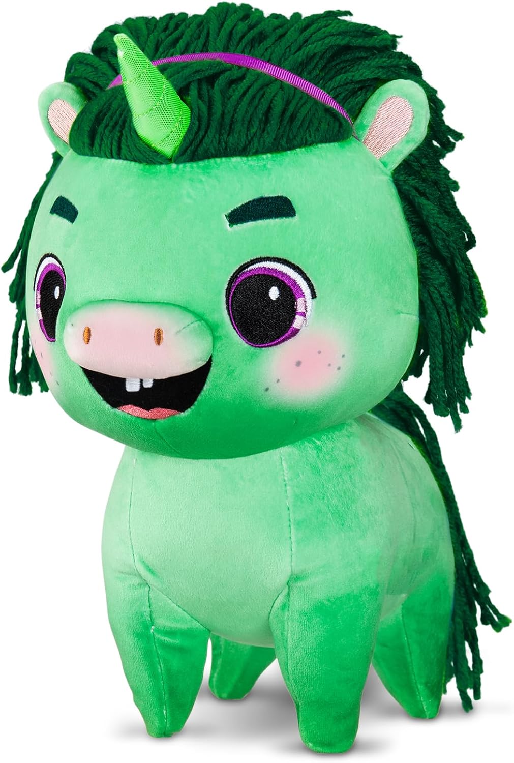 Não exatamente narval, pelúcia de zimbro, baleia unicórnio, pelúcia macia para crianças, brinquedos para meninas e meninos, crianças a partir de 3 anos