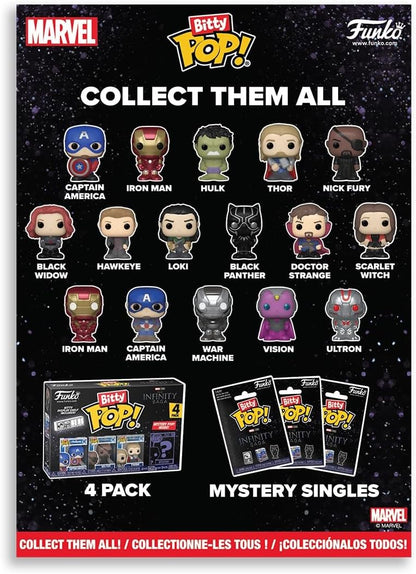 Funko Bitty Pop! Calendário de Contagem Regressiva : Marvel Comics - Calendário do Advento - 24 Dias de Surpresa - Mini Figuras de Vinil Colecionáveis - Caixa Misteriosa - Ideia de Presente - Natal para Meninas, Meninos e Crianças
