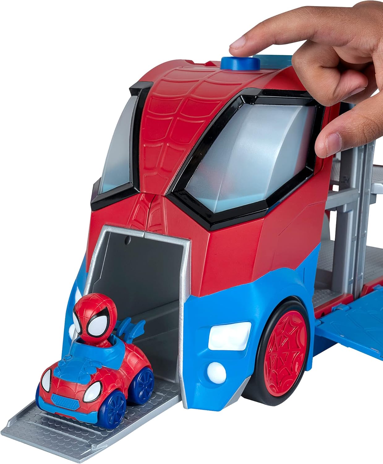 Marvel's Spidey and his Amazing Friends SNF0052 Web Transporter Feature Vehicle, Multi