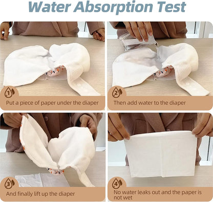 Miracle Baby Fraldas de pano para bebês Pacote com 10 fraldas reutilizáveis para recém-nascidos 5 fraldas de pano e 5 fraldas laváveis Fraldas de bolso superabsorventes ajustáveis para bebês