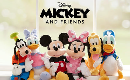 Disney Mickey Mouse de Pelúcia Tamanho Médio Oficial da Disney Store para Crianças, 45cm/17”, Personagem Macio com Acabamento Suave e Detalhes Bordados - Adequado para Crianças a partir de 0 anos