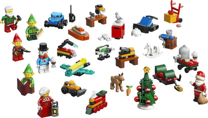 LEGO Calendário do Advento City 2026-60510 | Brinquedos para meninos a partir de 5 anos, 24 surpresas, carros e caminhões, tapete de brincar, 7 minifiguras, ideia de presente de Natal, 252 peças