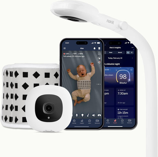 Nanit Pro Complete - Sistema de Monitoramento de Bebês