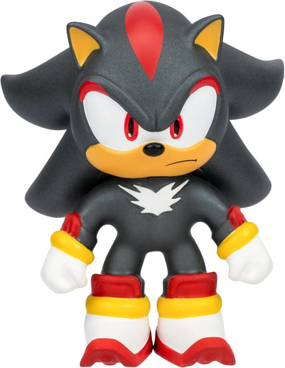 Heróis de Goo Jit Zu Sonic the Hedgehog - Shadow da Esmeralda do Caos Herói Elástico, Aperte o corpo de Shadow para revelar a Esmeralda do Caos dentro de sua gosma.