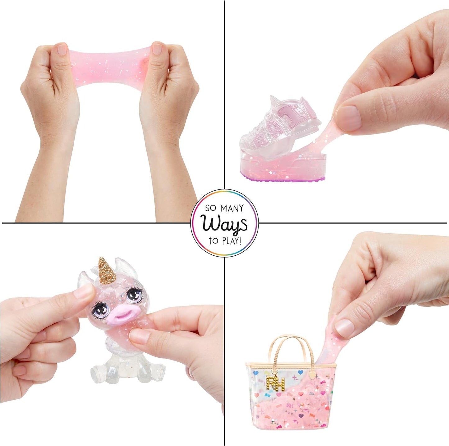 Boneca Rainbow High Fashion com Slime e Pet - Amaya (Rainbow) - Boneca Shimmer de 28 cm com Sparkle Slime, animal de estimação mágico e acessórios de moda - Brinquedo infantil - Ótimo para idades de 4 a 12 anos