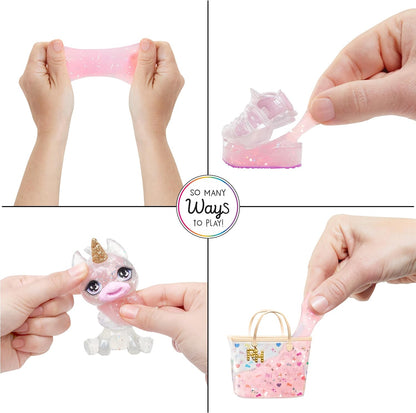 Boneca Rainbow High Fashion com Slime e Pet - Amaya (Rainbow) - Boneca Shimmer de 28 cm com Sparkle Slime, animal de estimação mágico e acessórios de moda - Brinquedo infantil - Ótimo para idades de 4 a 12 anos