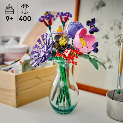 LEGO Botanicals – Buquê de Flores (Edição Olivia Rodrigo) – 11 flores artificiais, incluindo rosas e margaridas – Decoração para quarto infantil – Ideia de presente para meninas a partir de 9 anos e fãs – 11507