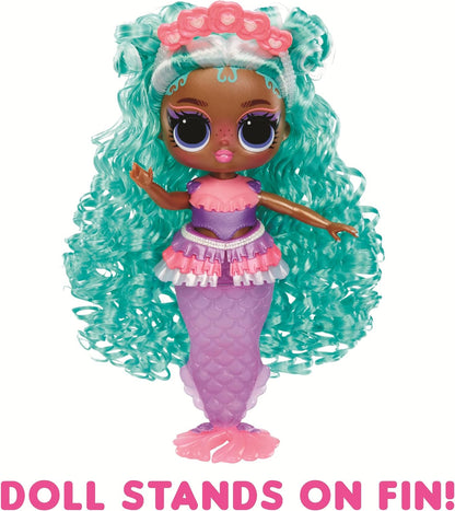LOL. Surpresa! Tweens - Sereia Serena Finn - Boneca fashion com cauda que muda de cor, barbatana móvel e lindos acessórios - Brinquedos para crianças e colecionadores a partir de 4 anos