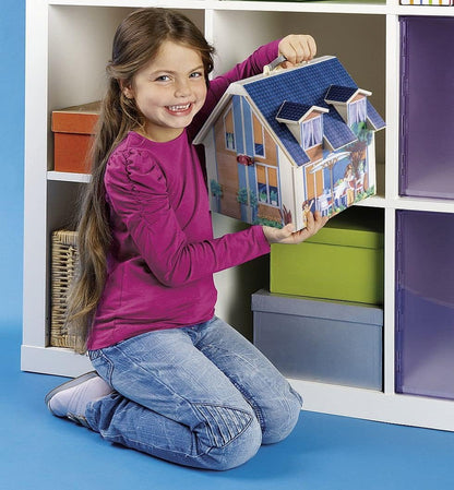 PLAYMOBIL 70985 Casa de Bonecas Portátil City Life, brinquedo divertido para brincadeiras imaginativas, ideal para crianças a partir de 4 anos.