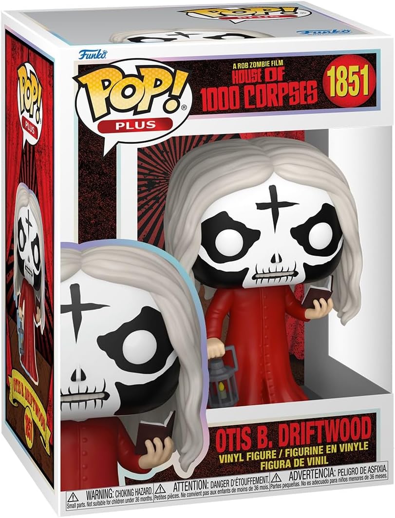 Funko Pop! Plus: A Casa dos 1000 Corpos – Otis B. Driftwood - A Casa dos 1000 Corpos (2003) - Figura de Vinil Colecionável - Ideia de Presente - Produto Oficial - Brinquedos para Crianças e Adultos - Fãs de Terror