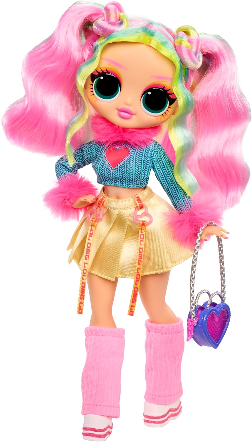 L.O.L. Surprise! OMG Doll - Bubblegum D.J. - Inclui 1 boneca fashion, vem com roupas fabulosas, colecione todas as 4