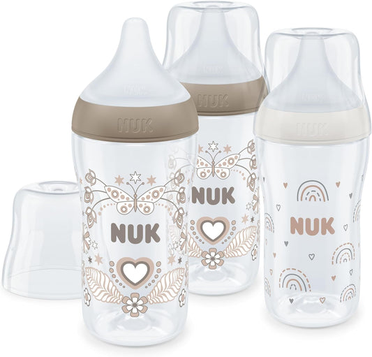 NUK Conjunto de mamadeiras de combinação perfeita