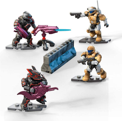 Mega Conjunto de Montagem Construx Halo Pro Builders – Emboscada do Esquadrão ODST
