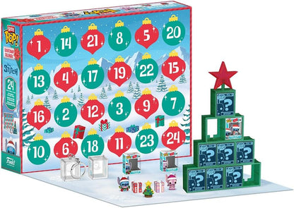 Funko Bitty Pop! Calendário de Contagem Regressiva Stitch Holiday - Lilo e Stitch - Calendário do Advento - 24 Dias de Surpresa - Mini Figuras de Vinil Colecionáveis - Caixa Misteriosa - Ideia de Presente - Natal