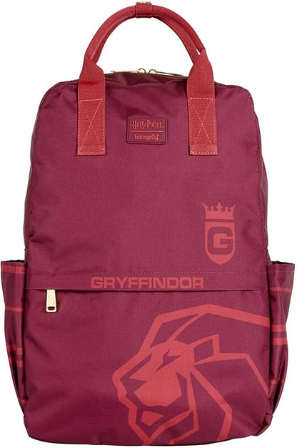 Loungefly - Warner Brothers - Harry Potter - Grifinória - Mochila - Exclusivo da Amazon - Ideia de presente - Produtos oficiais - Para meninos, meninas, homens e mulheres - Fãs de cinema