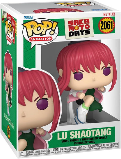 Funko Pop! Animation - Sakamoto Days - Lu Shaotang - Figura Colecionável de Vinil - Ideia de Presente - Produto Oficial - Brinquedos para Crianças e Adultos - Fãs de Anime - Figura para Colecionadores e Exibição