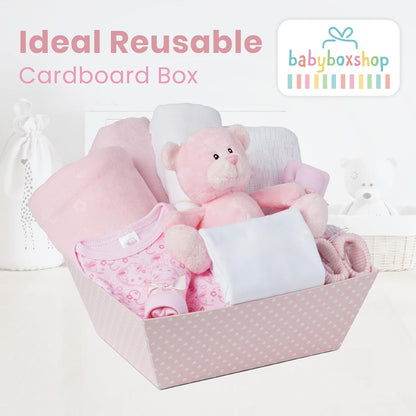 Conjunto de presentes para bebês meninos - 12 itens essenciais para recém-nascidos - Presentes ideais para chá de bebê para meninos, Baby Box Shop Conjunto de presentes personalizados para bebês meninos - 12 presentes