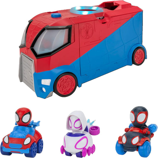 Marvel's Spidey and his Amazing Friends SNF0052 Web Transporter Feature Vehicle, Multi