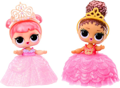 L.O.L. Surprise! Princesas Tots - Inclui 1 boneca, embalagem surpresa, vem com 2 cores para criar um vestido de princesa, colecione todas as 8 bonecas.