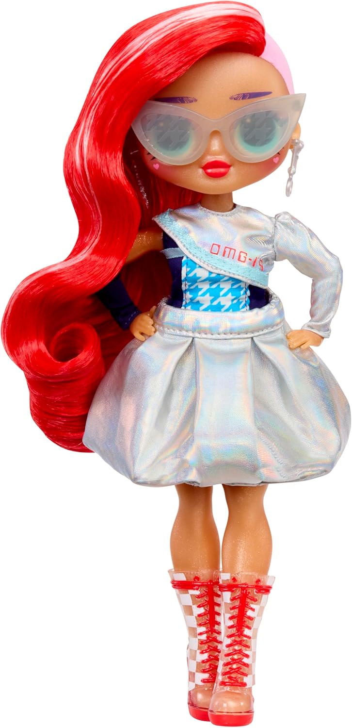 L.O.L. Surprise! Série OMG Eye Spy - Espiã - Inclui 1 boneca, vem com roupas e acessórios, resolva pistas e desbloqueie surpresas, colecione todas as 4 bonecas.