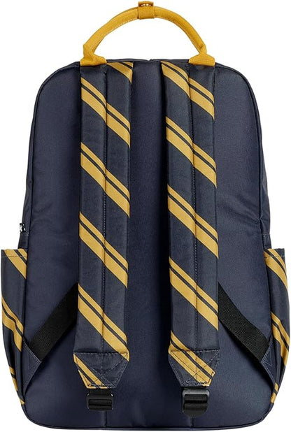 Loungefly - Warner Brothers - Harry Potter - Hufflepuff - Mochila - Exclusivo da Amazon - Ideia de presente - Produtos oficiais - Para meninos, meninas, homens e mulheres - Fãs de cinema