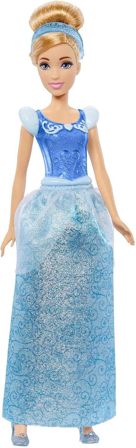 Mattel Brinquedos Disney Princess da , 13 Bonecas Fashion de Princesas com Roupas e Acessórios Brilhantes, Inspiradas nos Filmes da Disney, Presentes para Crianças, HLW43