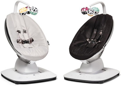 4moms  mamaRoo 5.0 Balanço Multi-Movimento para Bebês, Preto