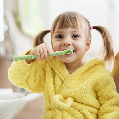 PandaEar Mordedores de silicone para bebês, pacote com 6 unidades | Mordedores macios para aliviar a dentição, com 2 escovas de limpeza, para bebês de 0 a 3, 3 a 6 e 6 a 12 meses