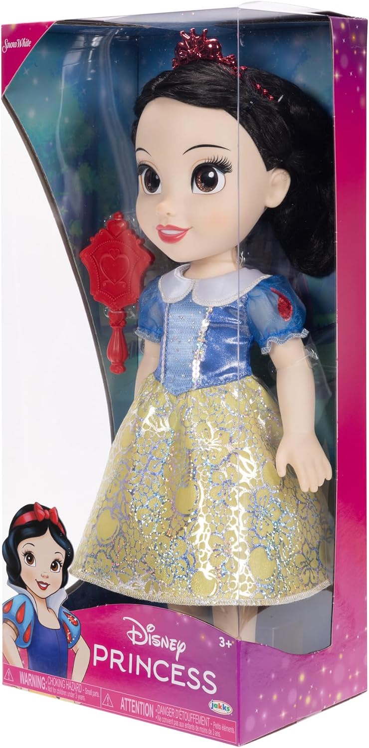 Disney Boneca Princess My Friend – Branca de Neve ou Ariel (35 cm) – Disney 100 Anos de Magia