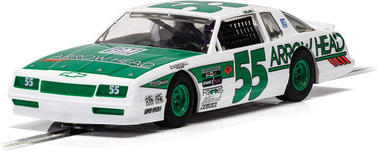 Scalextric C4079 Chevrolet Monte Carlo - Coche Verde y Blanco No.55