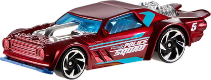 Conjunto de Pista de Carrinhos Hot Wheels, Kit Inicial Track Creator com Veículo Die-Cast em Escala 1:64, 3 Metros de Pista Flexível e Moldada Speed Snap com 2 Adaptadores, JDW43