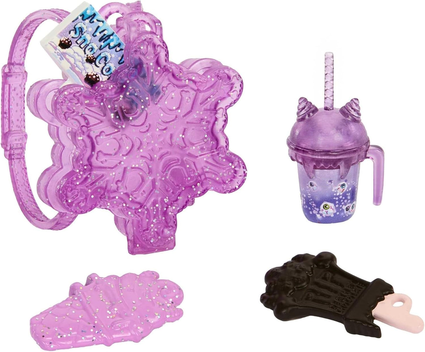 Monster High Boneca Abbey Bominable Yeti Fashion com Mamute de Estimação e Acessórios Temáticos, HNF64