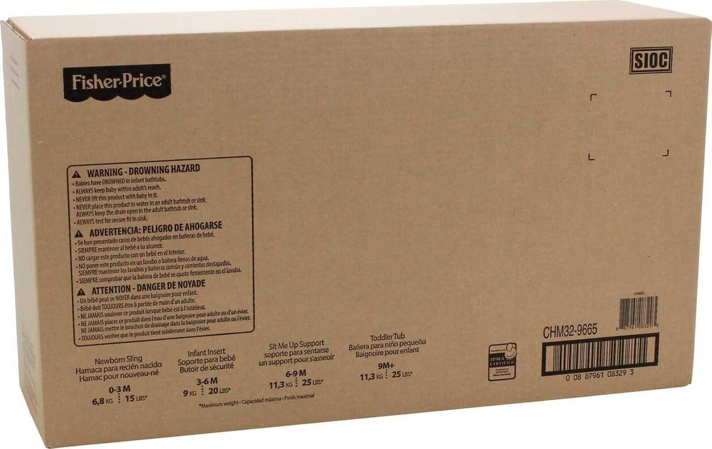Fisher Price - Banheira 4 em 1 com Assento e Tela, Nova Versão