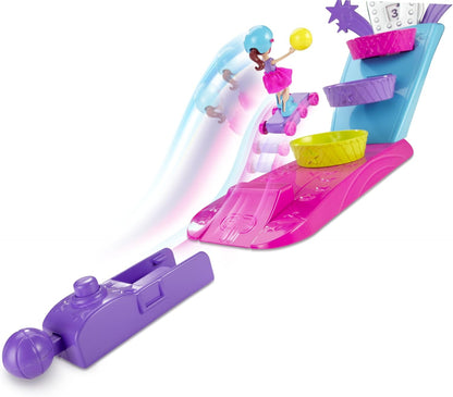 Polly Pocket Conjunto e boneca V9486 B-Ball Blast