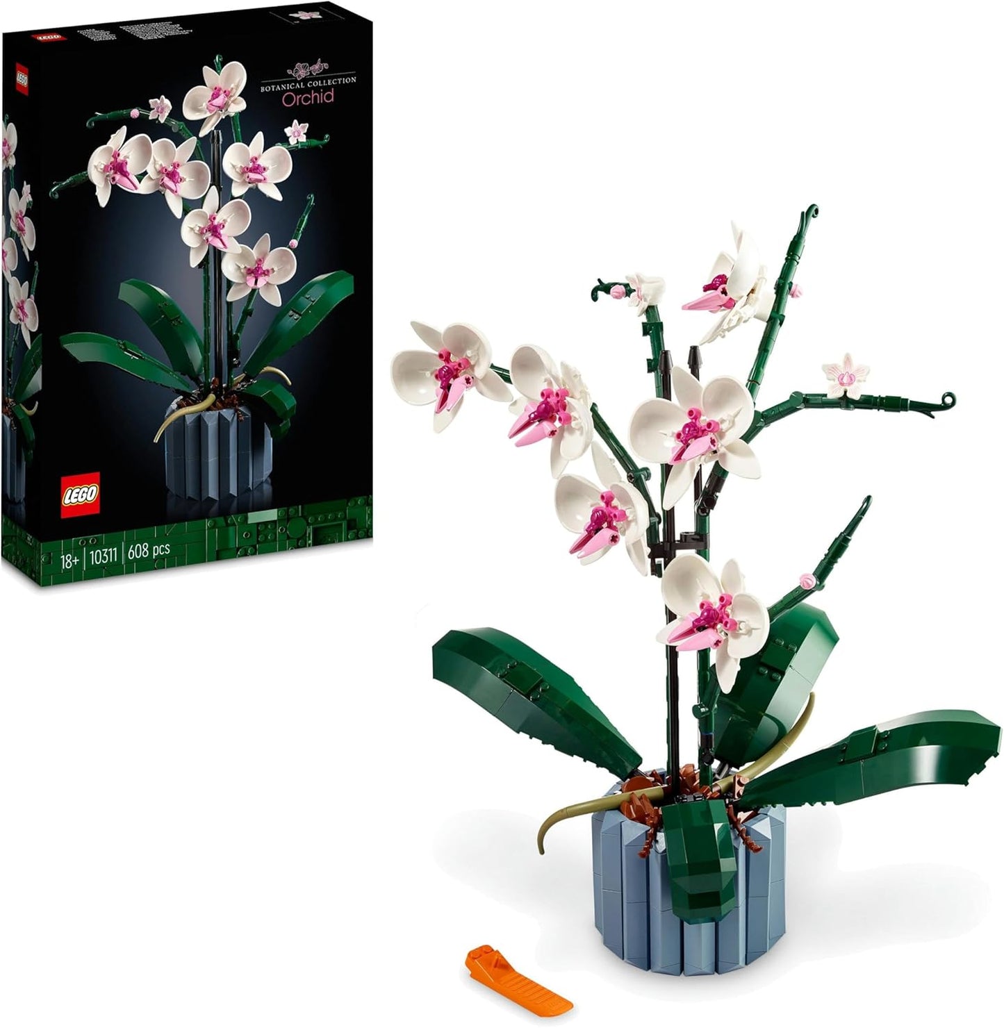 LEGO Botanicals Succulents - Construa 9 pequenas plantas artificiais - Conjunto de decoração de mesa para casa ou escritório para adultos - Ideia de presente para o Dia dos Namorados para mulheres e homens - Coleção botânica