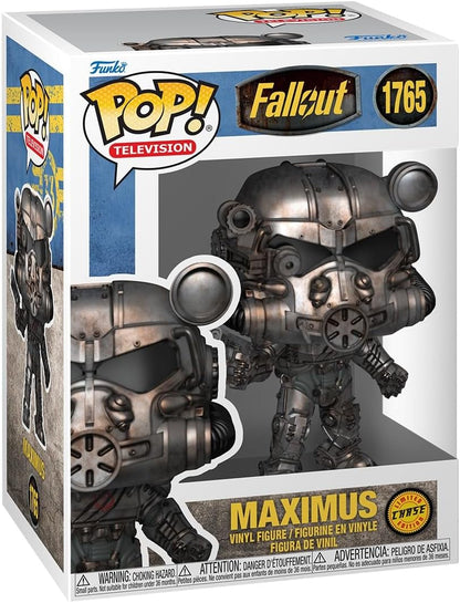 Funko Pop! TV: Fallout – Maximus - Chances de 1/6 para variante rara de Chase - Fallout (TV) - Figura colecionável de vinil - Ideia para presente - Produtos oficiais - Brinquedos para crianças e adultos - Fãs de TV