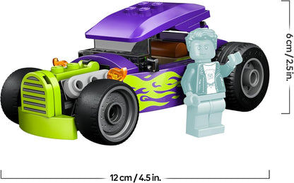 LEGO City Hot Rod - Carro de Corrida de Brinquedo com Minifigura de Piloto e Teto Dobrável - Conjunto de Construção para Desenvolvimento da Coordenação Motora Fina - Ideal para Presente de Aniversário para Meninos a partir de 5 Anos - 60485