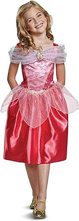 DISGUISE  Disney Official Classic Aurora Costume Kids, vestido da Bela Adormecida para meninas