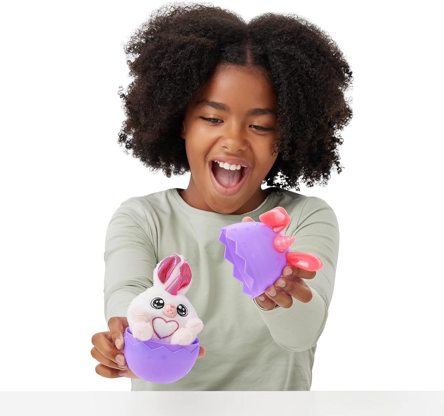 Rainbocorns Bunnycorn Surprise, pacote com 2, 4 surpresas dentro, bichinhos de pelúcia colecionáveis (pacote com 2)