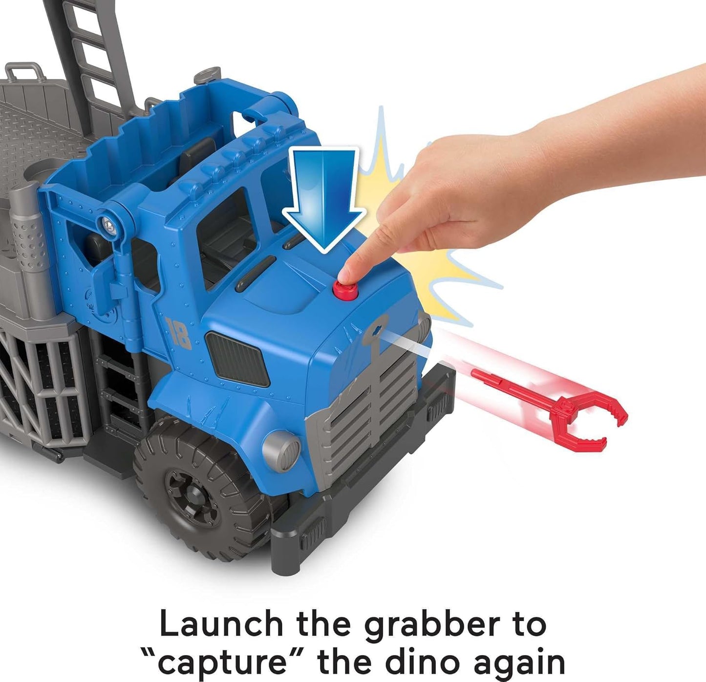 Fisher Price Imaginext Jurassic World Dominion Break Out Dino Hauler