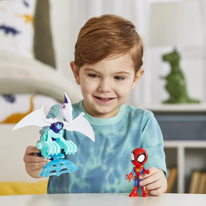 Marvel Spidey e Seus Amigos Espetaculares Hasbro – Acessório de Dinossauro do Spidey
