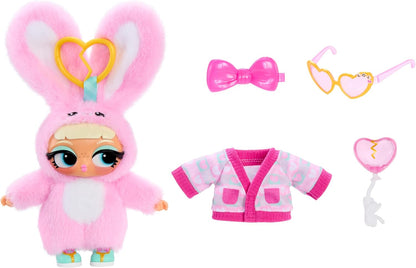 L.O.L. Surprise! Pelúcia  – Inclui 7 itens, pelúcia colecionável com chaveiro, 6 modelos para colecionar, indicado para crianças a partir de 4 anos.