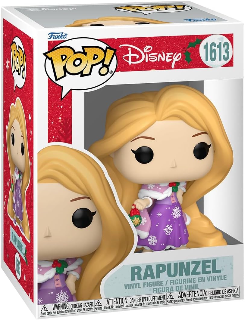 Funko Pop! Disney: Princesa de Férias - Rapunzel - Figura de Vinil Colecionável - Ideia de Presente - Produtos Oficiais - Brinquedos para Crianças e Adultos - Fãs da Disney/Pixar