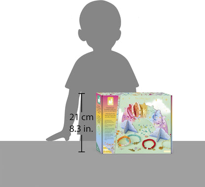 Janod - 7 Pulseiras para Criar - 1 Pulseira por Dia - Kit Lazer Criativo - Estimula a Criatividade - Atividade Manual para Crianças - A partir de 7 Anos - J09185