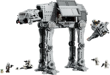 LEGO Star Wars 75454 AT-AT do Remanescente Imperial com Veículo INT-4 – Modelo de The Mandalorian e Grogu com Nave de Transporte, Speeder Bike, 7 Minifiguras e 1 Figura – Ideia de Presente para Meninos a partir de 10 Anos e Fãs