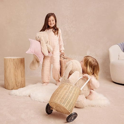 Love To Dream™ Macacão de dormir com pernas | Manga comprida, leve, vestível, que também funciona como cobertor e edredom | 3,5 Tog, ideal para inverno e outono (14–16 °C) | Algodão lavável à máquina e zíper duplo